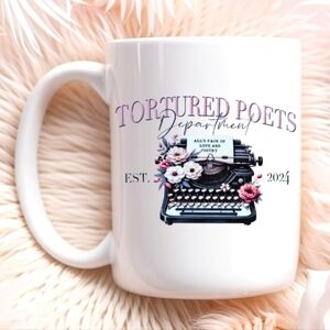 TTPD 15oz White Ceramic Mug